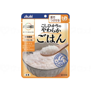 バランス献立　舌でつぶせる　こしひかりのやわらかごはん