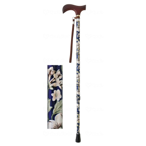 夢ライフステッキ柄杖伸縮型スリムタイプ